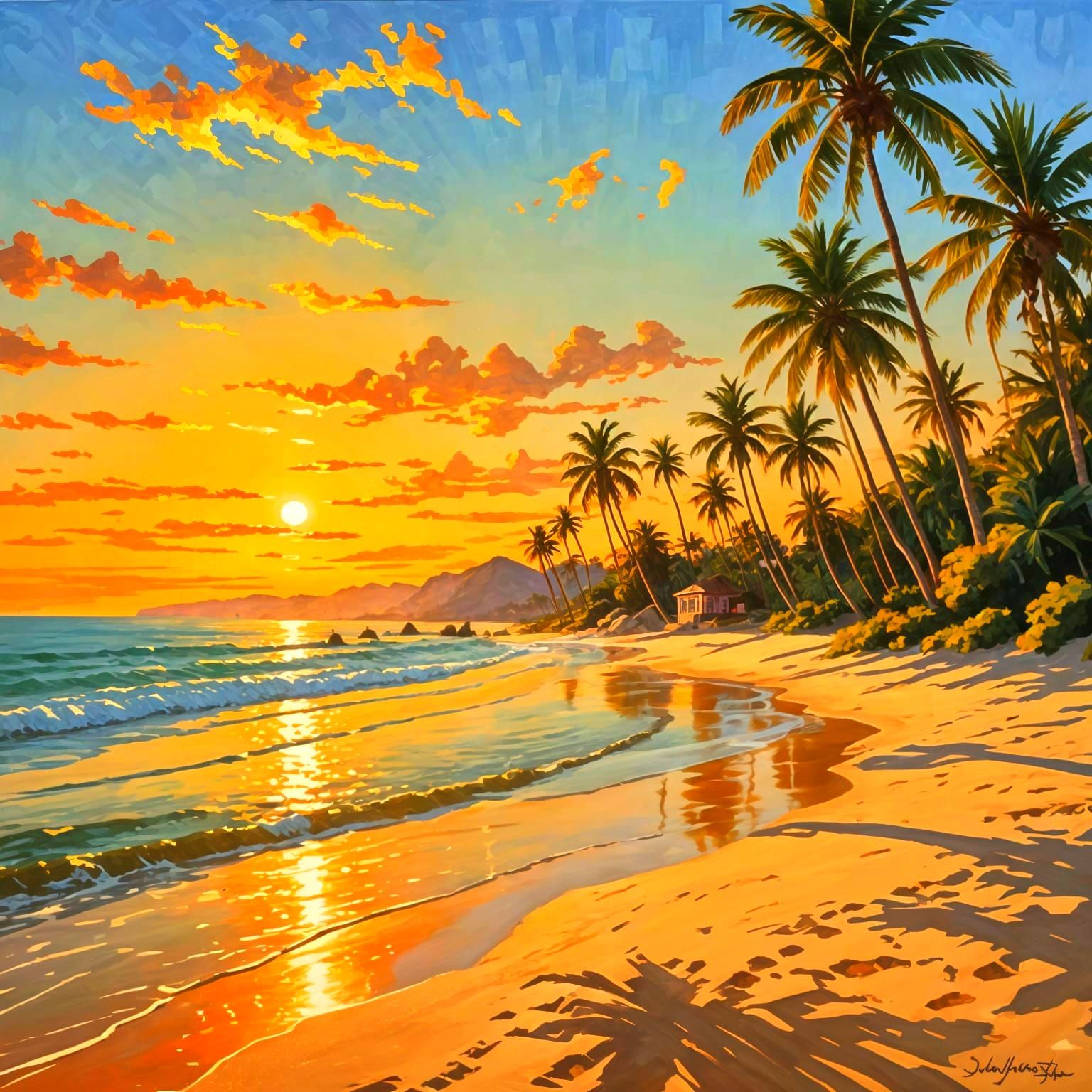 Beach  by @TTRPG_Player