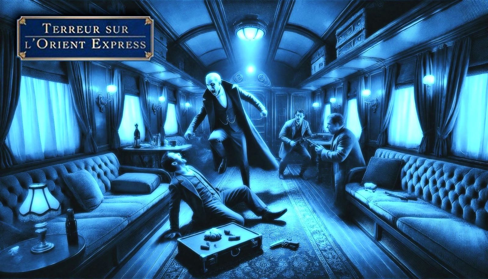 Vampire Fenalik attacks the Orient-Express