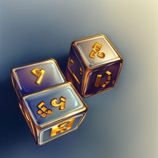 Magic Dice AI Generated Artwork NightCafe Creator