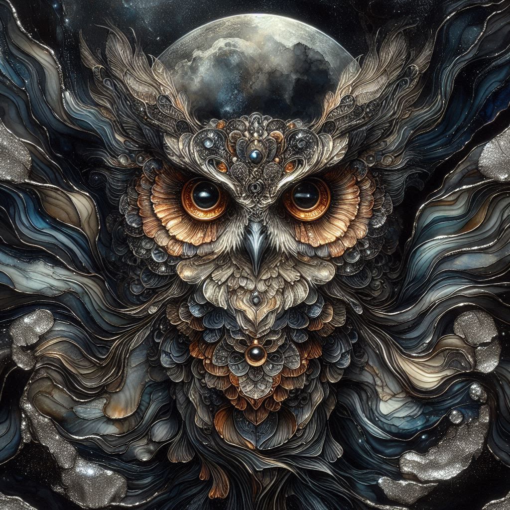 Baroque Owl I