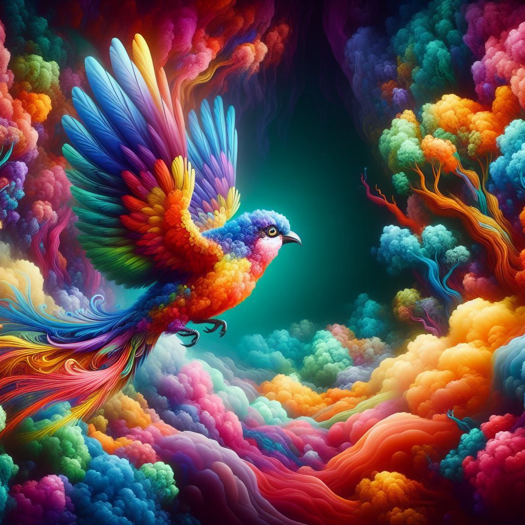 Fantasy Flight  by @SplatArt