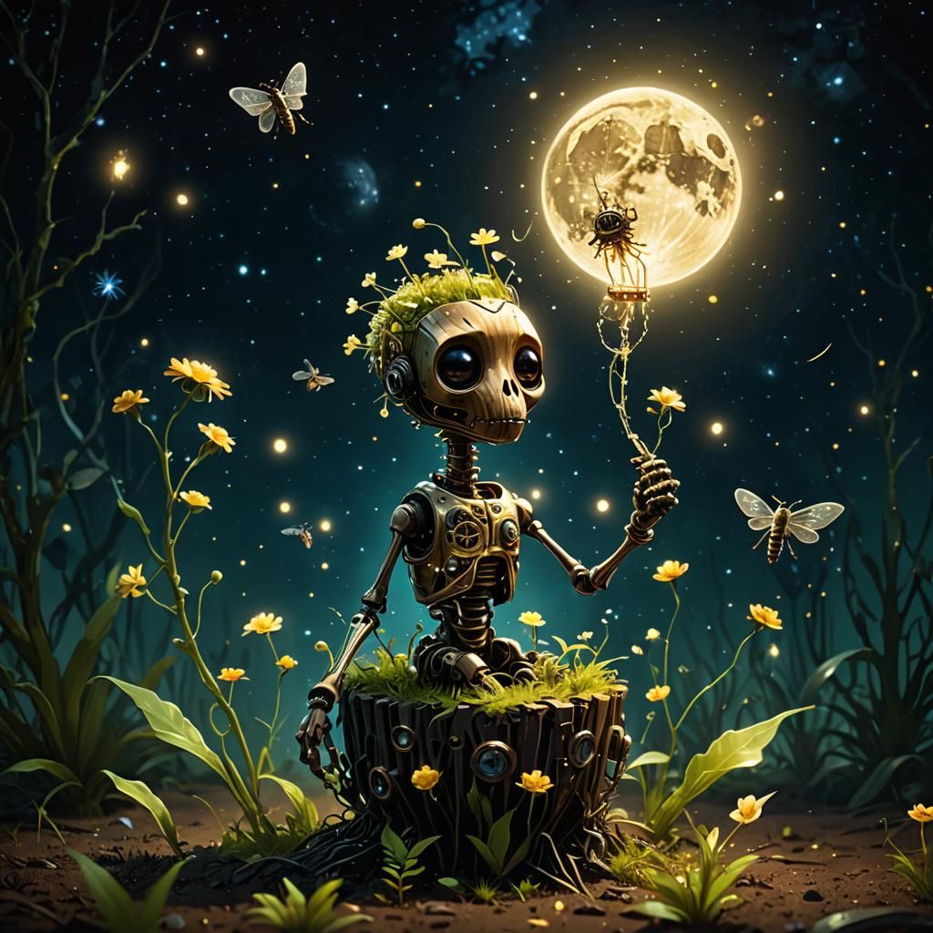 The moon lamp for the weary