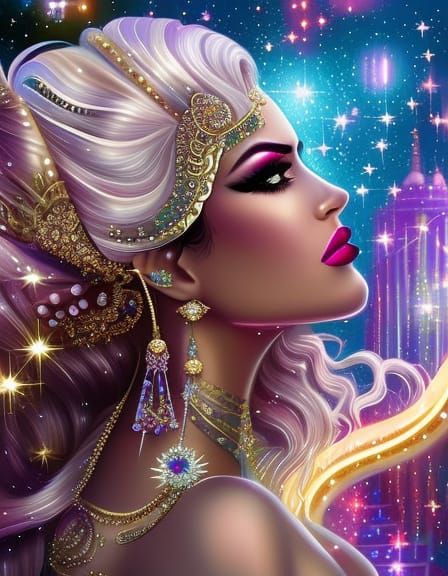 Glittery Girl