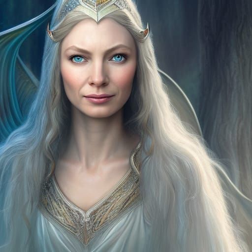 Galadriel - AI Generated Artwork - NightCafe Creator