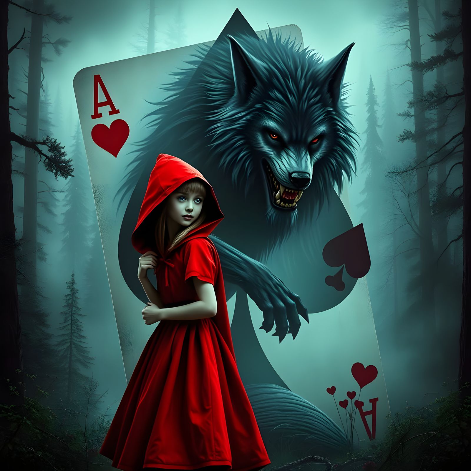Little Red Riding Hood  by @Lucyaan