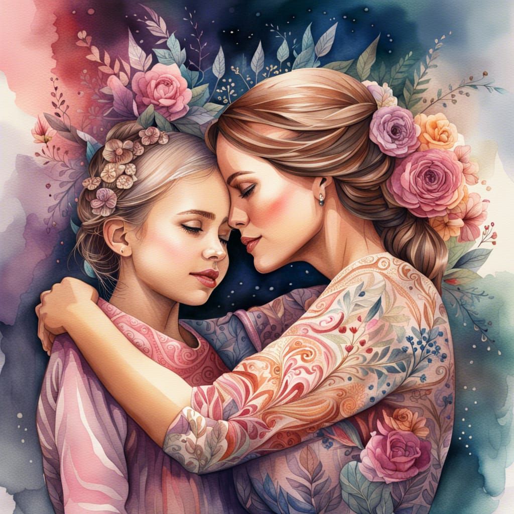 A Mom's hug lasts long after she lets go ♥  by @NewAgerJul