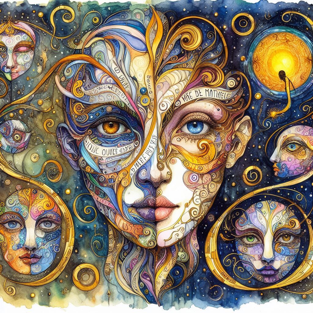 "God has given you one face, and you make yourself another."