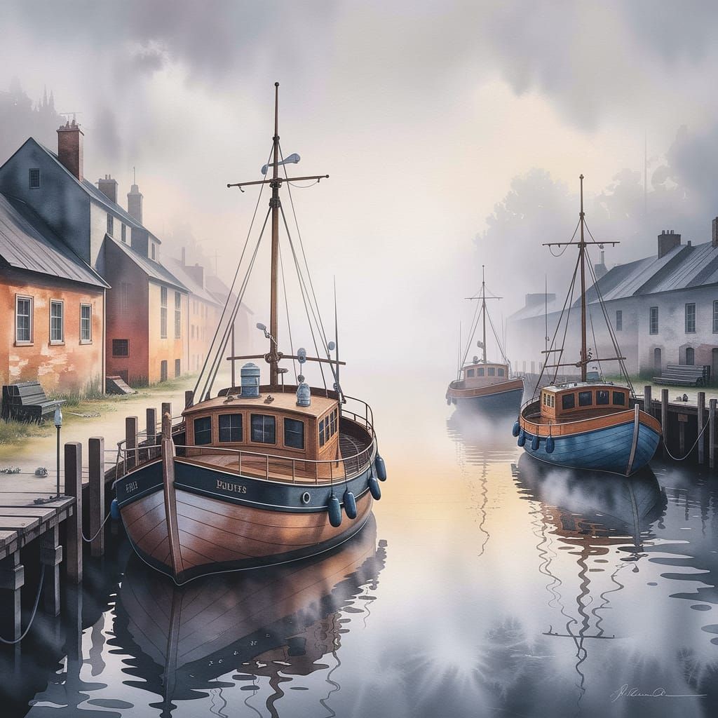 Old harbor  by @ericde
