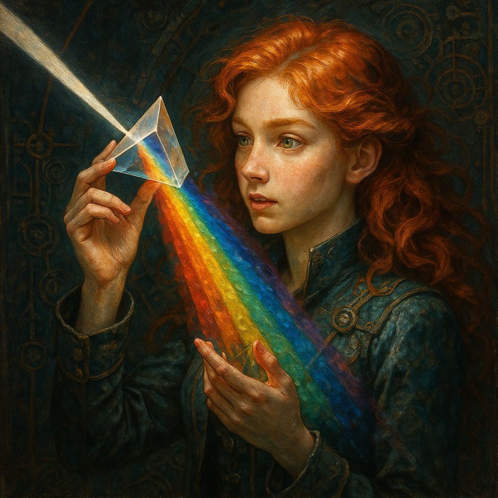 Light Through a Prism  by @Seivitae