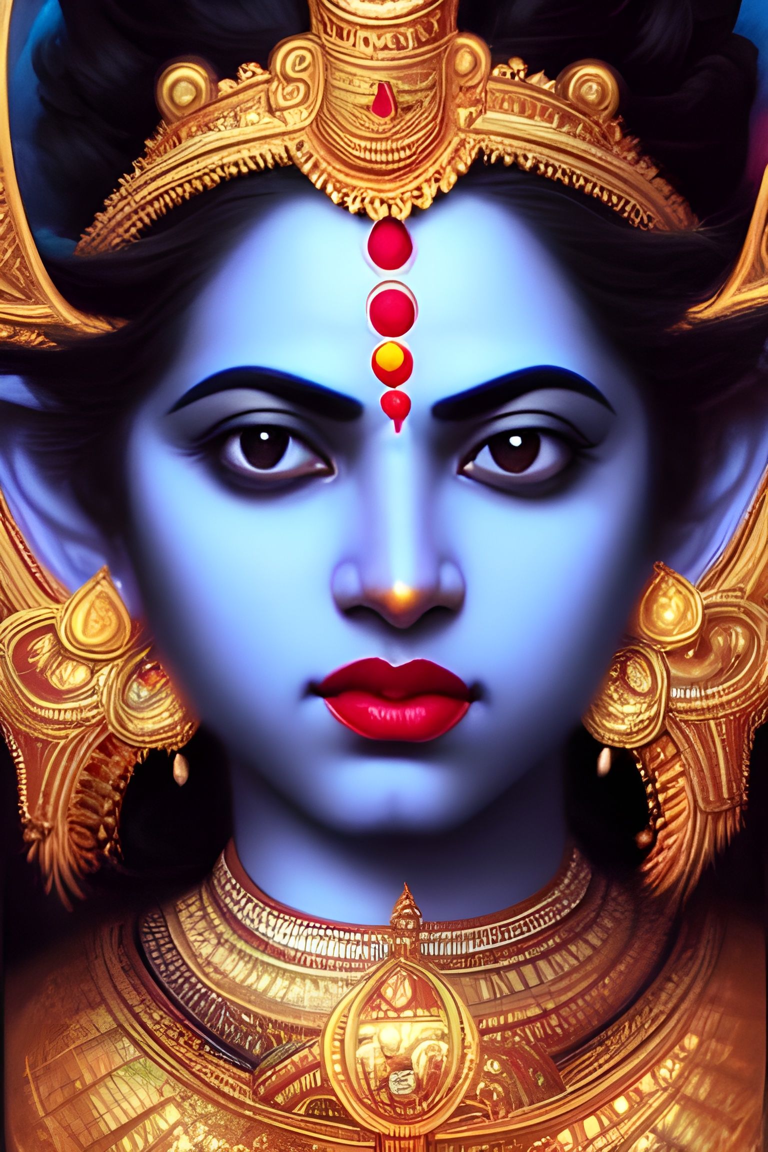 Delicate Destroyer Kali Goddess