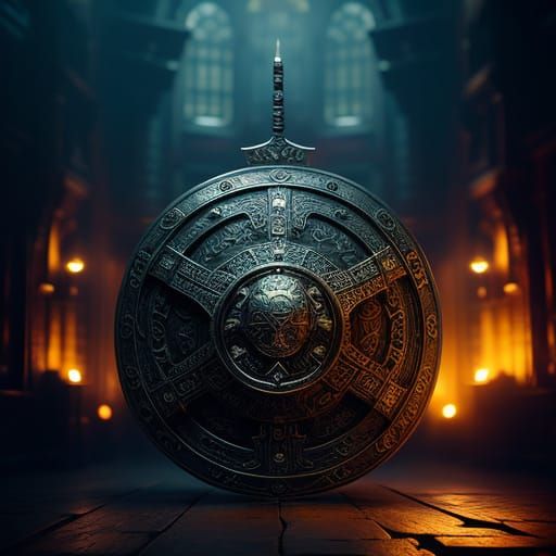 Shield and sword of the dark king