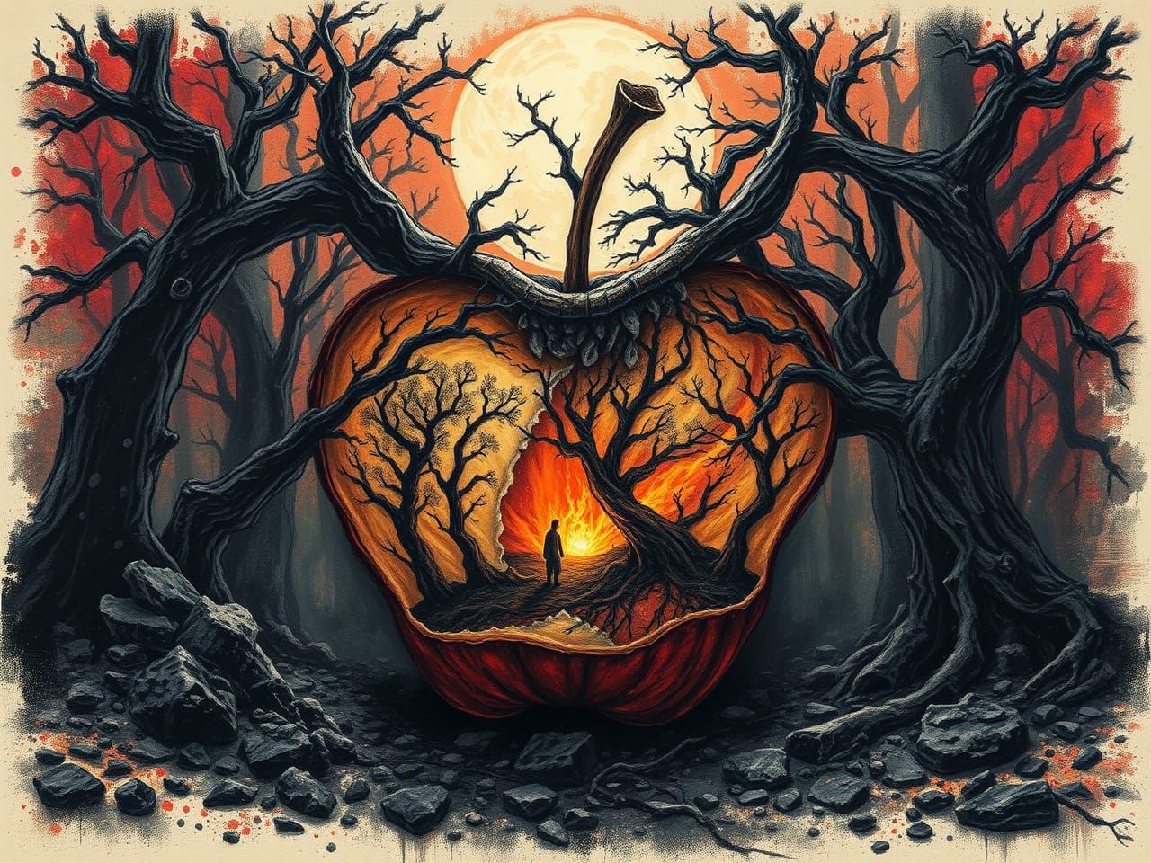 Heart of the apple 7