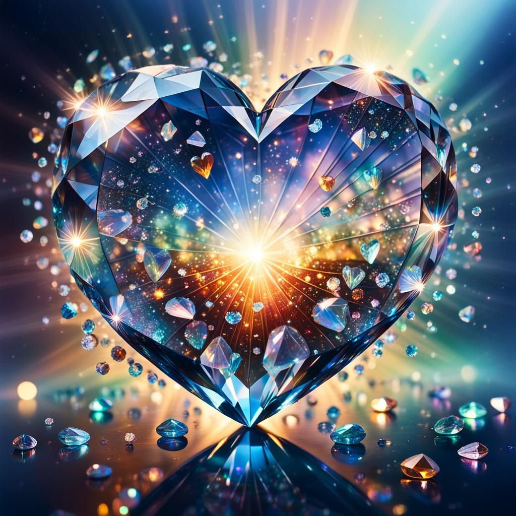 Crystal heart