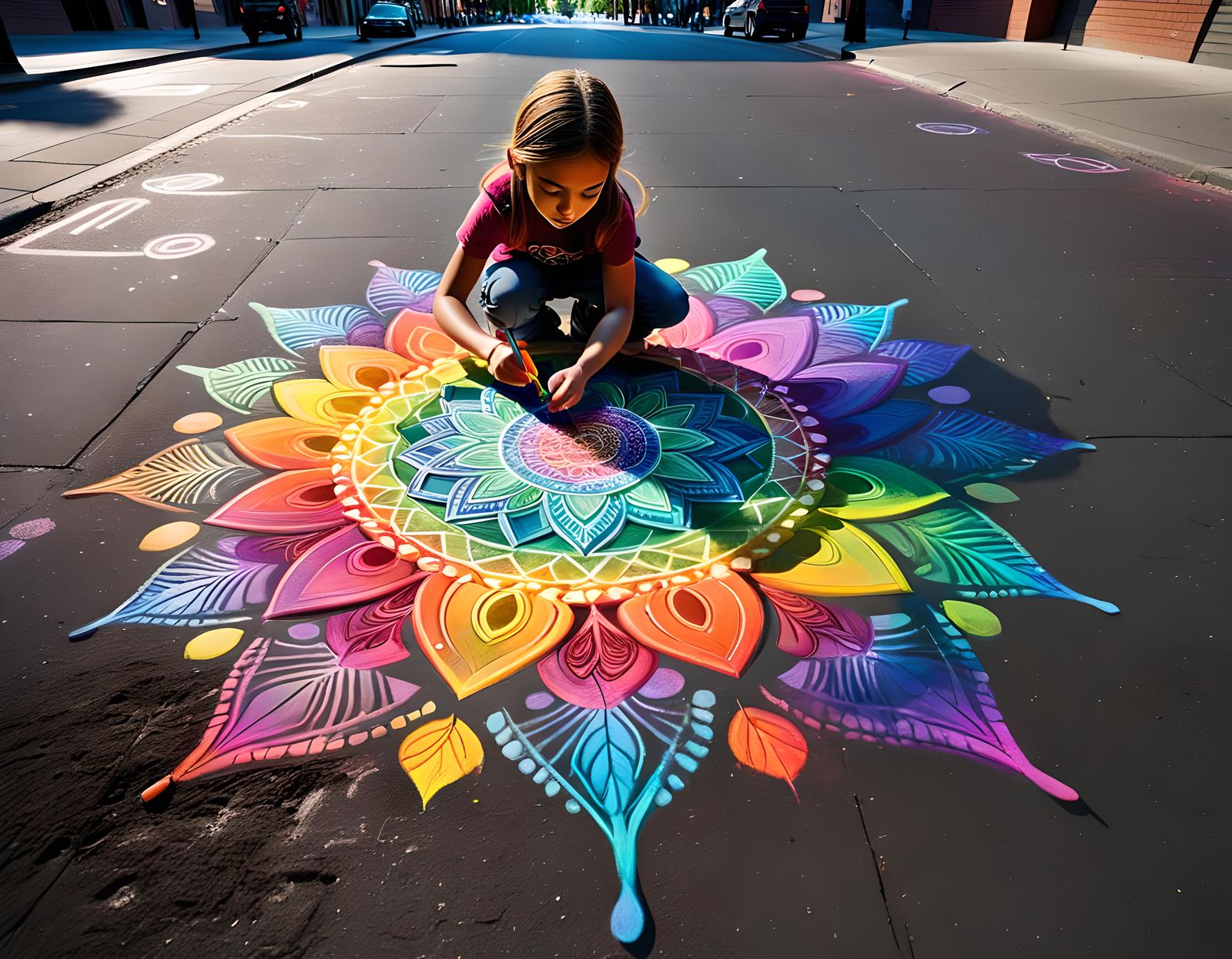 Chalk champion  by @Edana