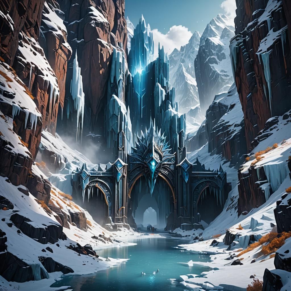 entrance to...