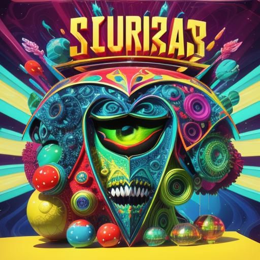 Psychedelic, Surrealistic, Weird, Beautiful, Elegant, Glamorous, Exciting, cgi, 3d, 8k, Solid, Shiny, Vibrant, Vivid, Photorealistic, Cinem...