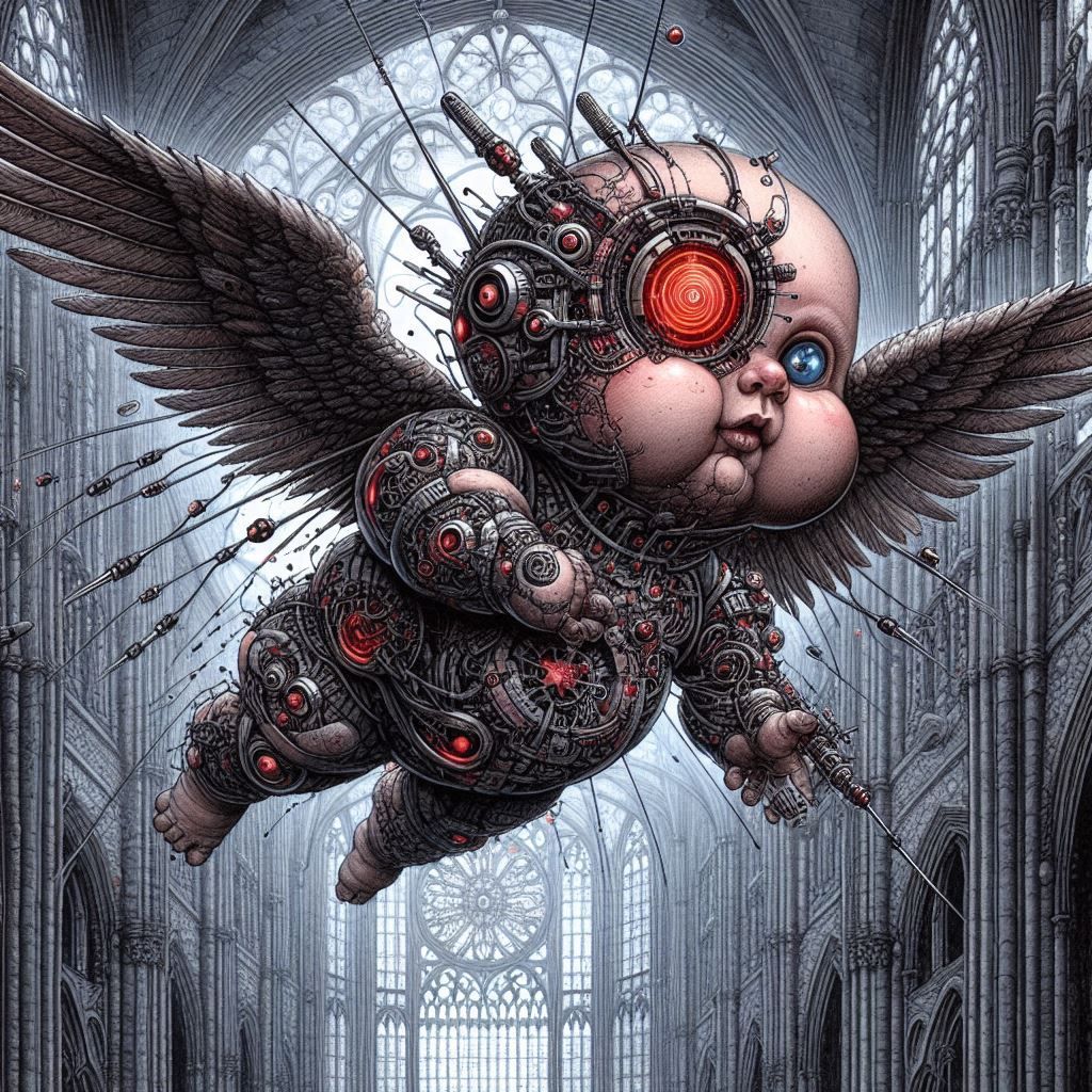Cyber cherub 40k