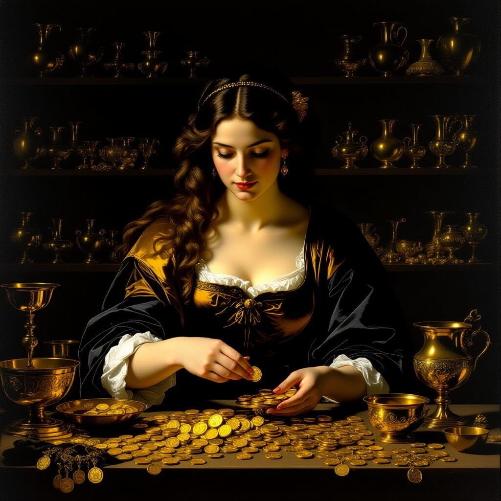 The Merchant's Daughter  by @Mog