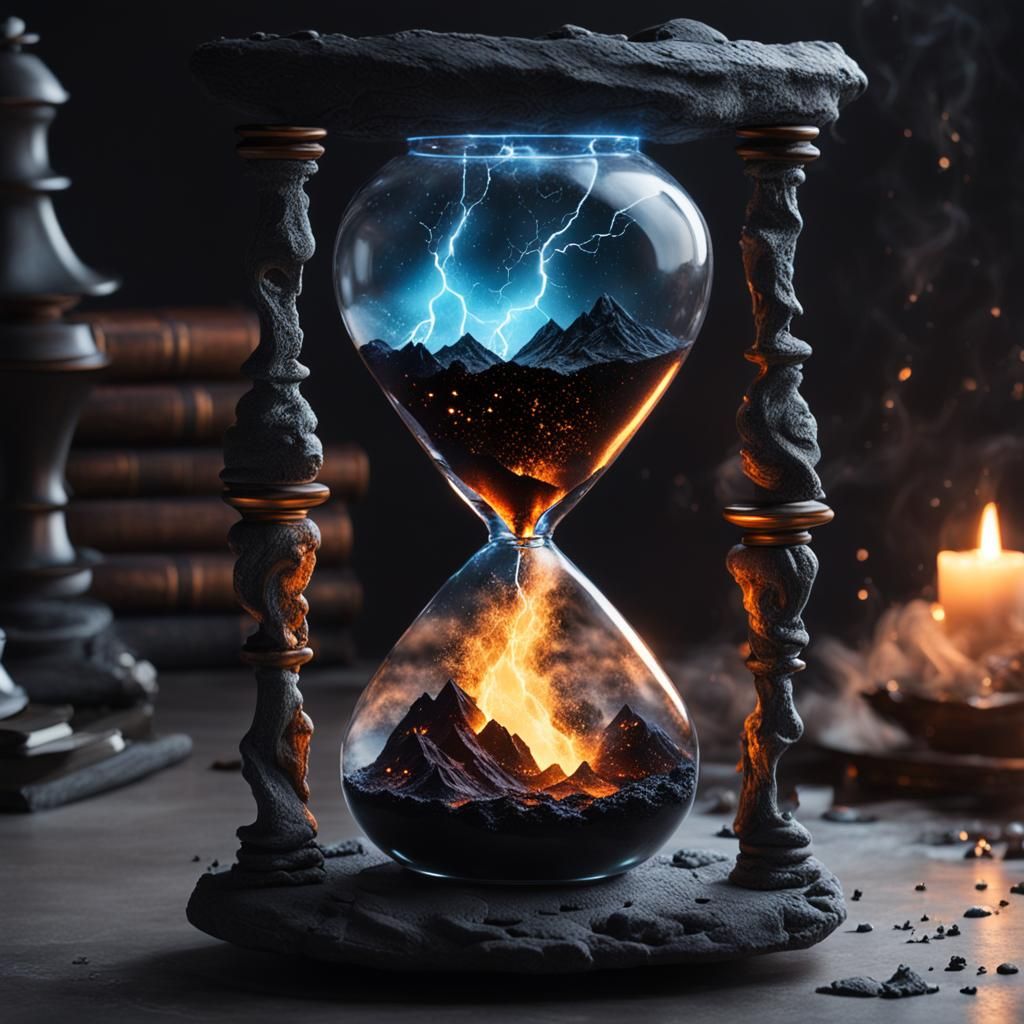 Primordial hourglass   by @Misha
