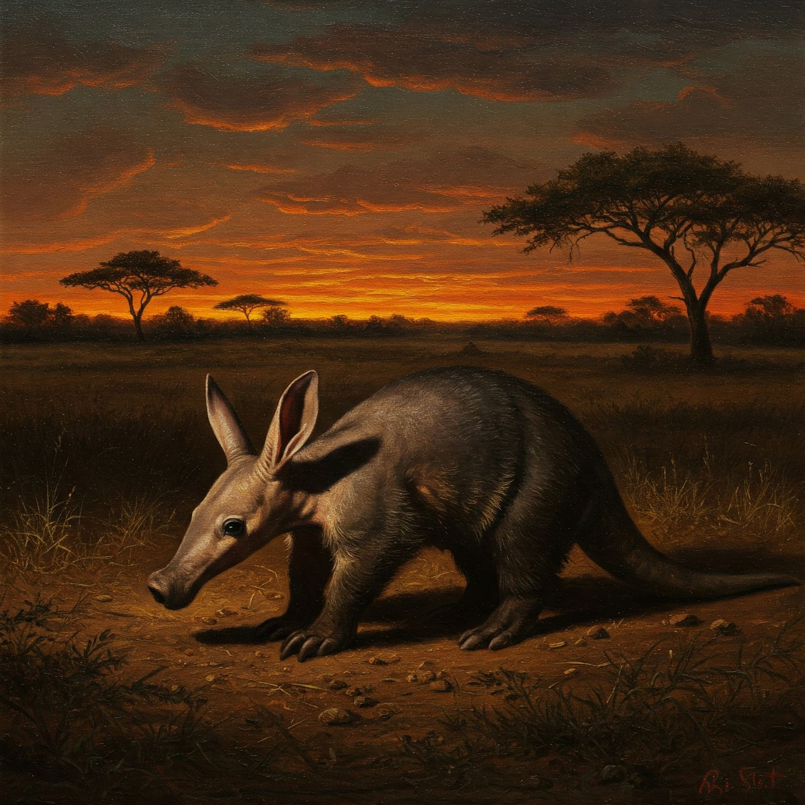 Aardvark @ dawn