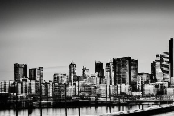 Noir city landscape/cityscape - AI Generated Artwork - NightCafe Creator