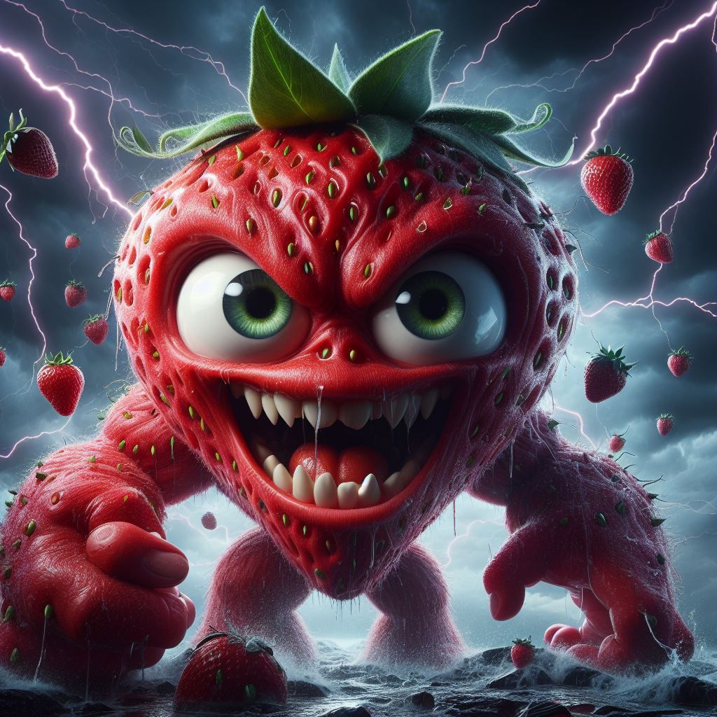 strawberry monster