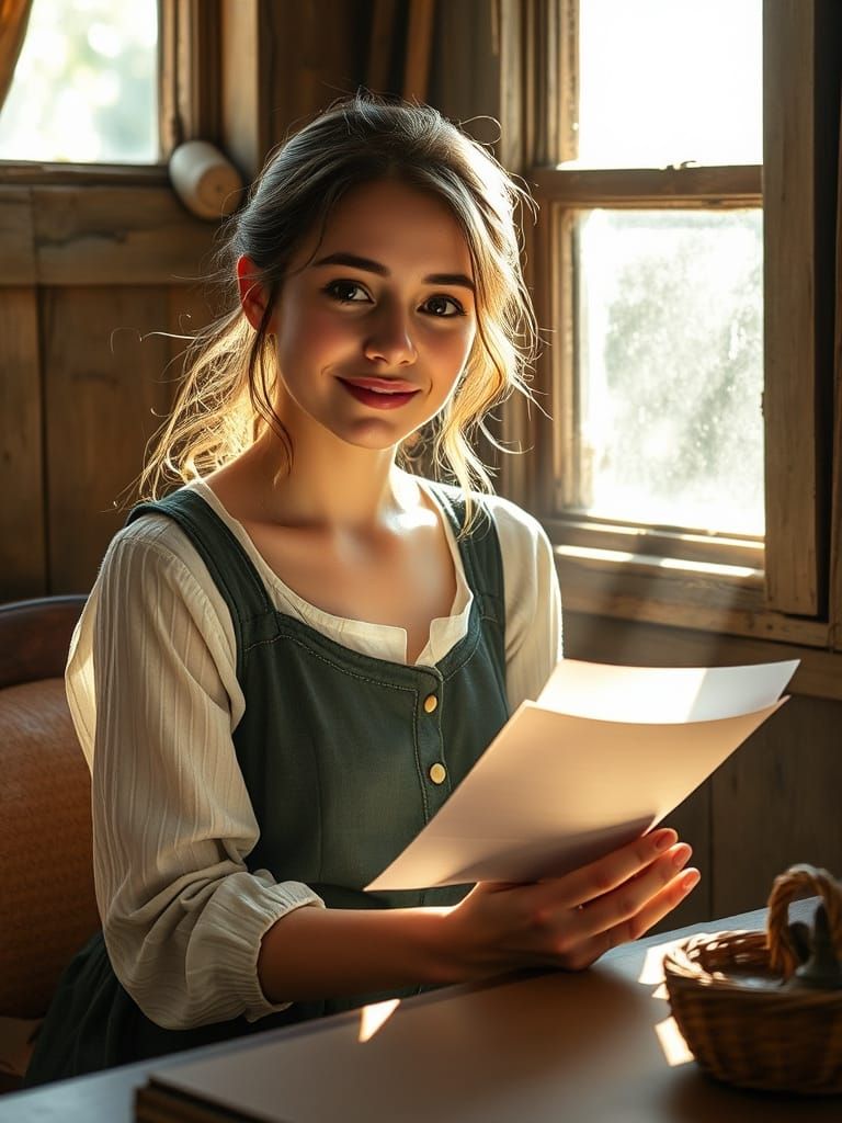 Unexpected Letter Cozy Moment of Joy