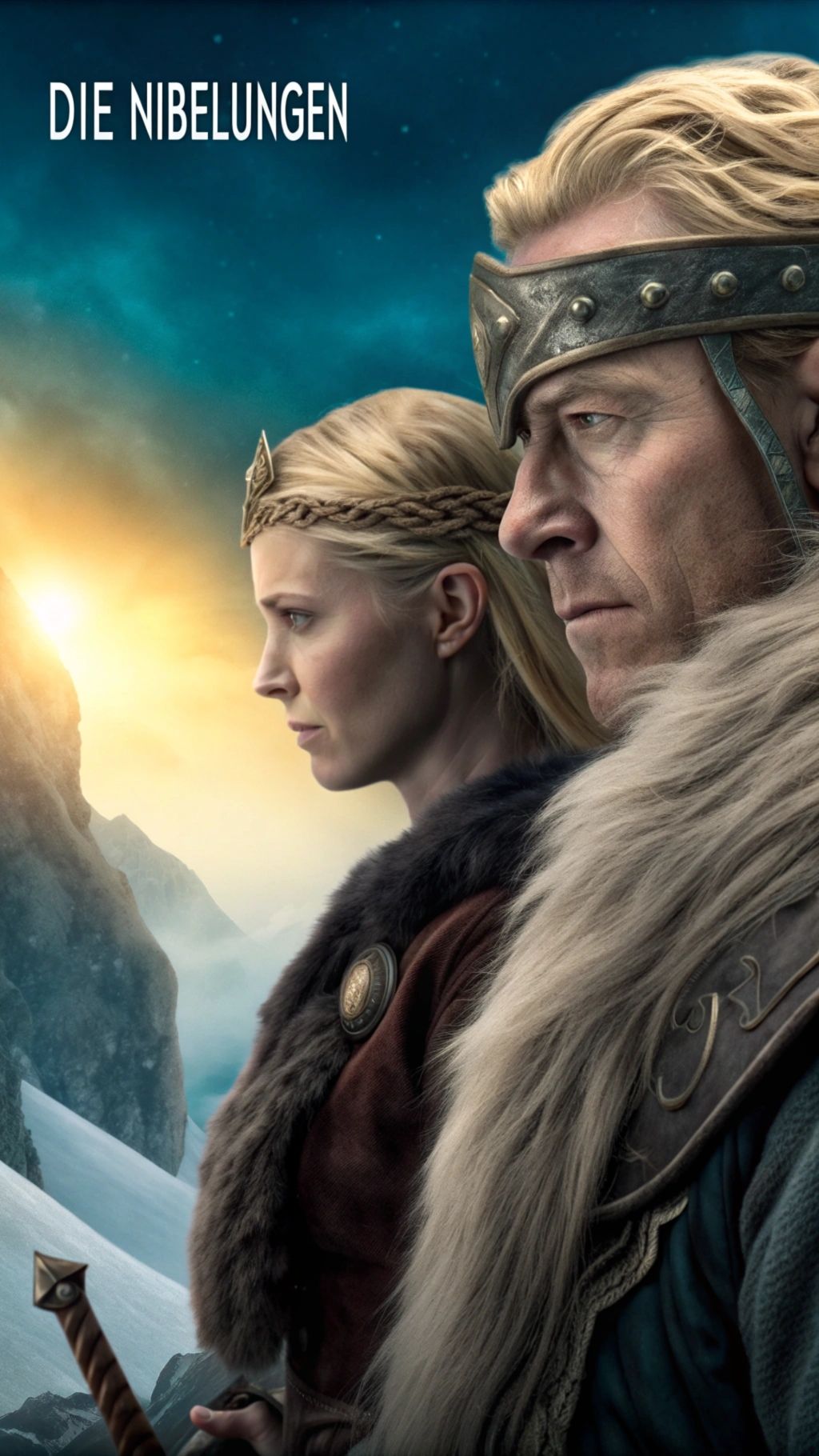 Movie poster "Die Nibelungen"