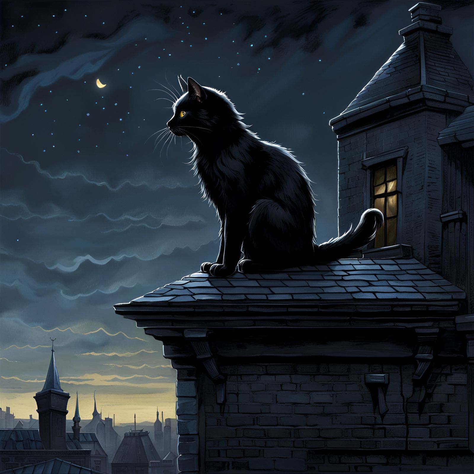 Guardian of the Night  by @madalina