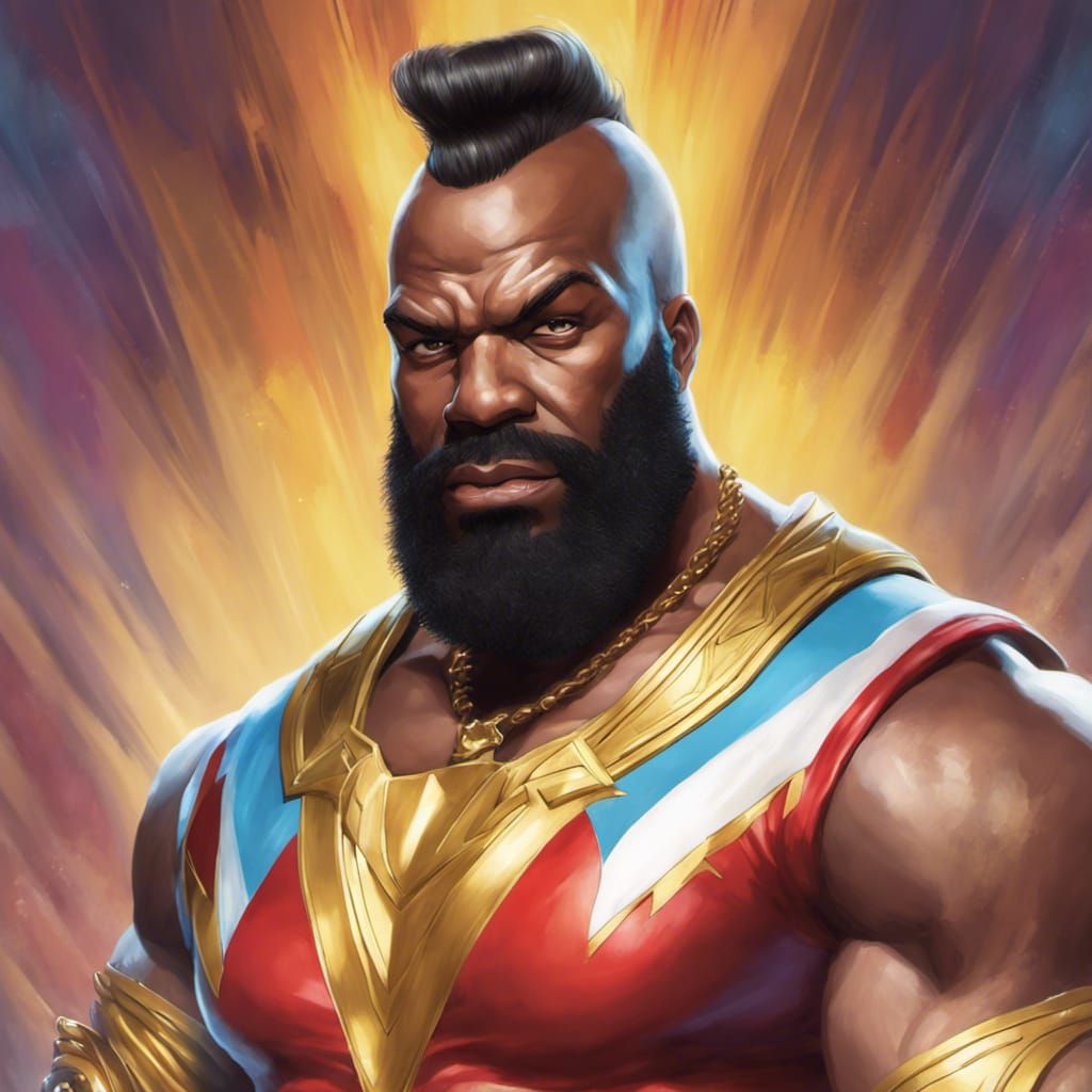 Mr T as Shazam circa 1986