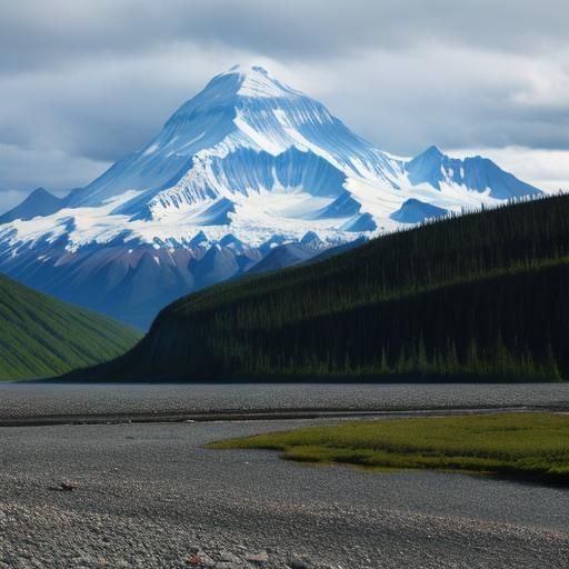 WrangellSt. Elias AI Generated Artwork NightCafe Creator