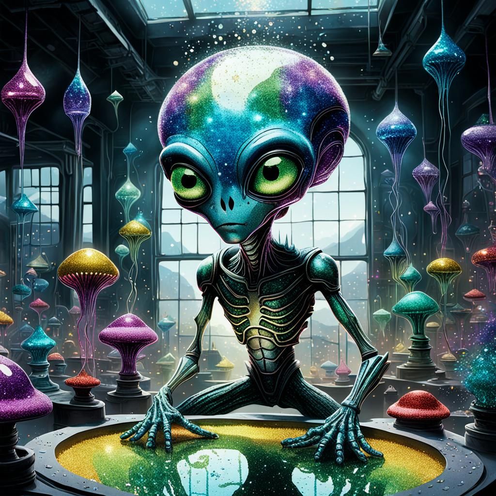 Glitter Packing Quality Control — Dreaded Glitter Spreaders of