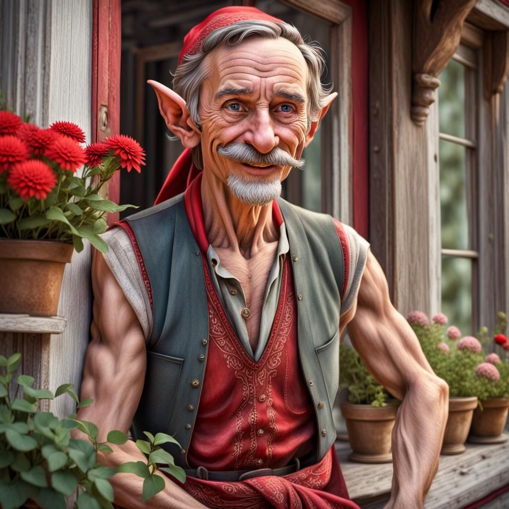 Cheerful Gardener  by @idzima zoo