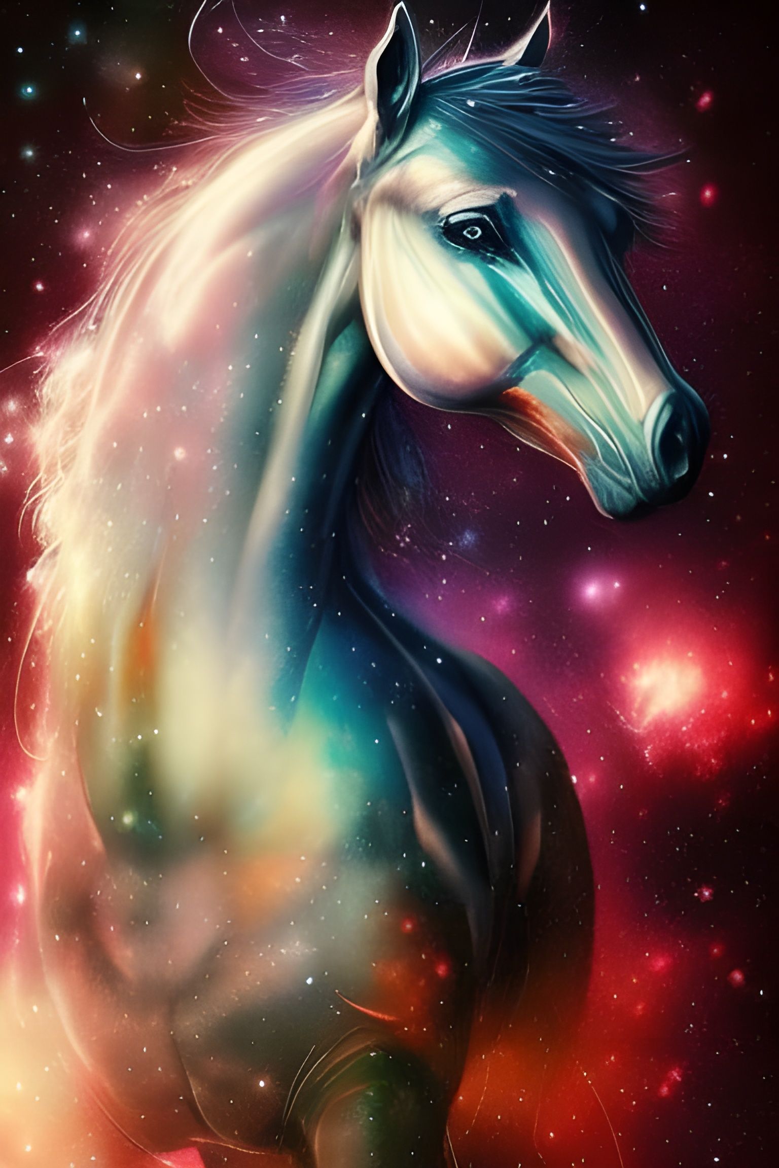 Celestial horse  by @cyan