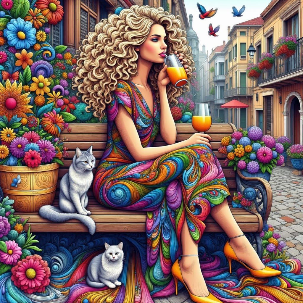 <lora:Abstract Curves:1.0>