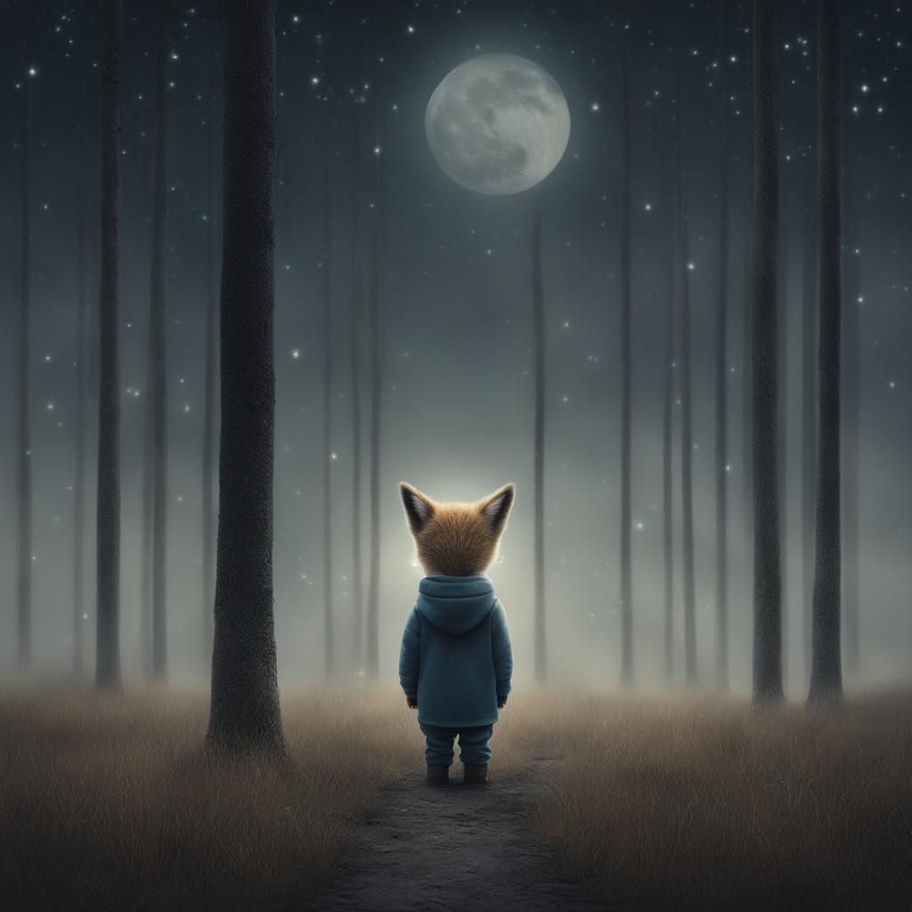 Little Fox - AI Generated Artwork - NightCafe Creator