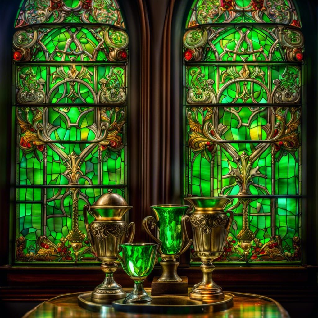  Green Trophies :Saving the Environment.  by @The Bard