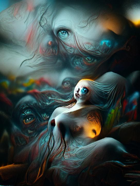 Beautiful creepy siren