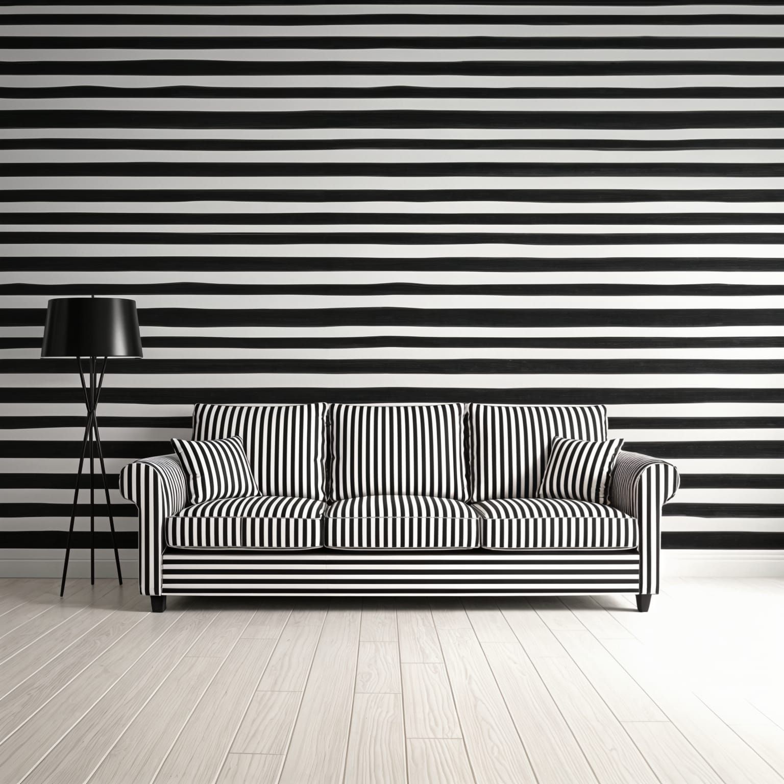 Striped Room  by @Gorgony