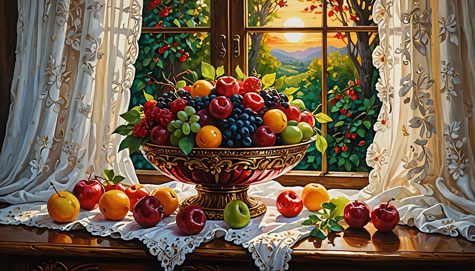 Summer Fruit in Bowl   by @SandyGail