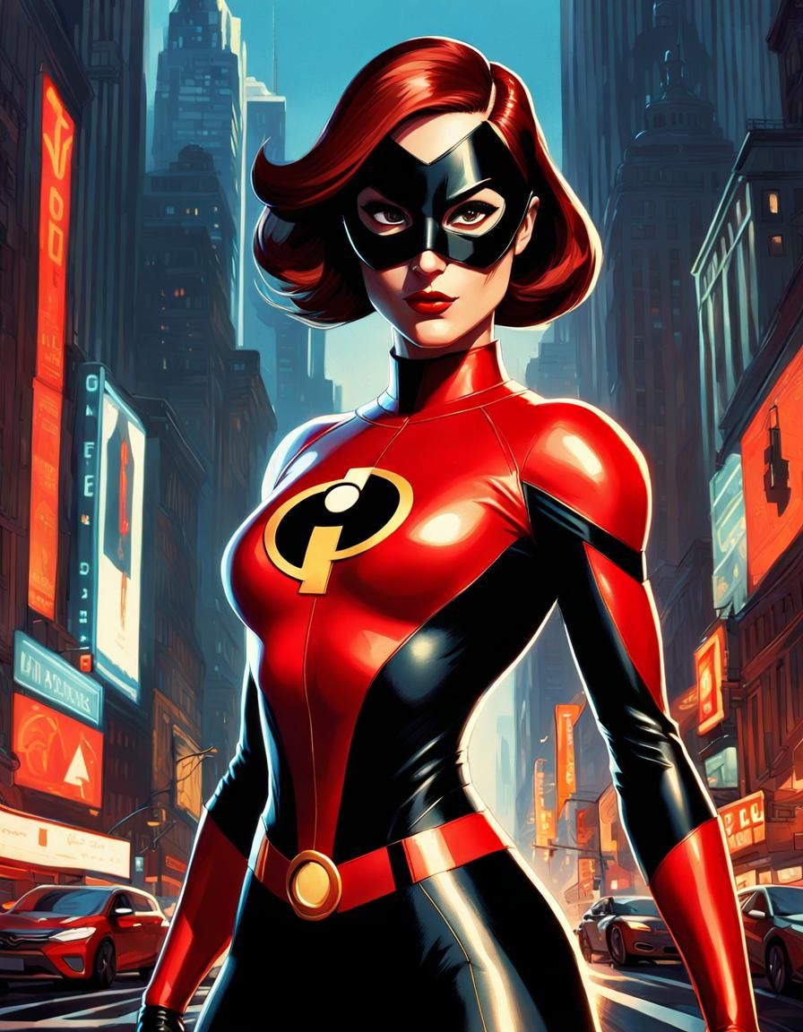 Elastigirl - AI Generated Artwork - NightCafe Creator