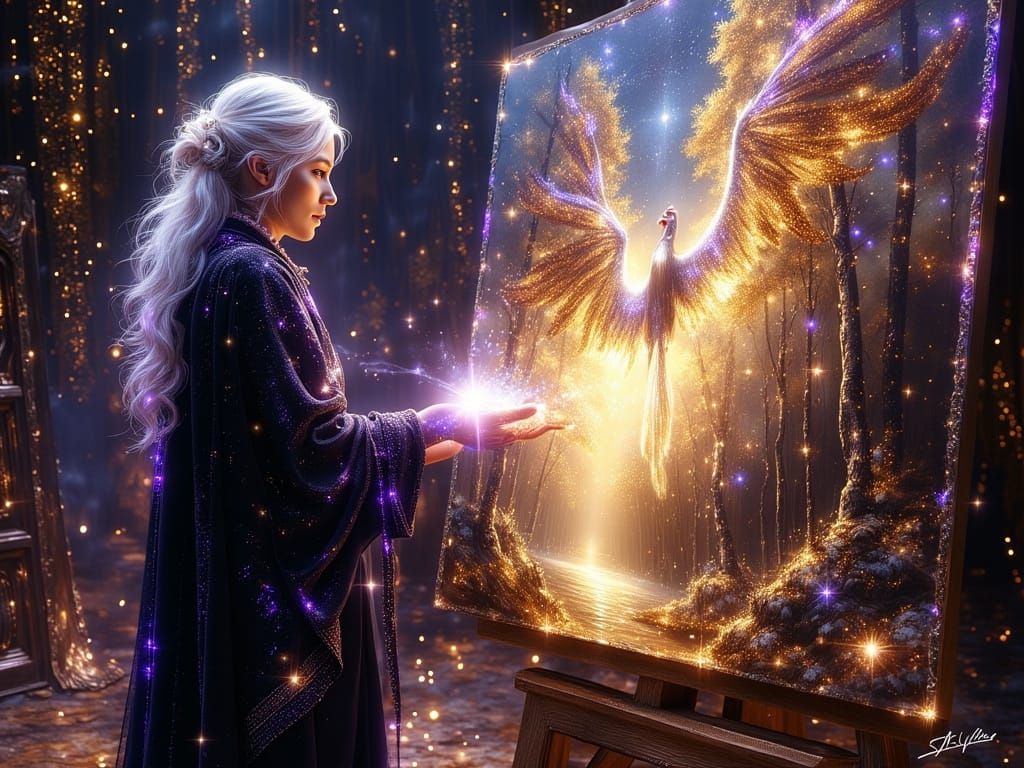 Magical Painter  by @Josetta