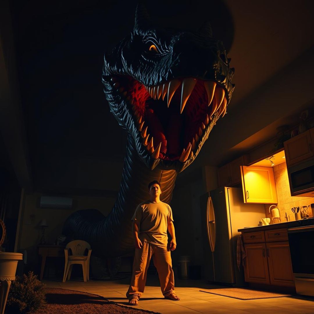 The most Extremely terrifying megalophobia sleep paralysis dreaming