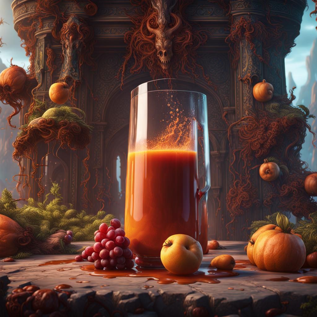 Juice Jacking AI Generated Artwork NightCafe Creator