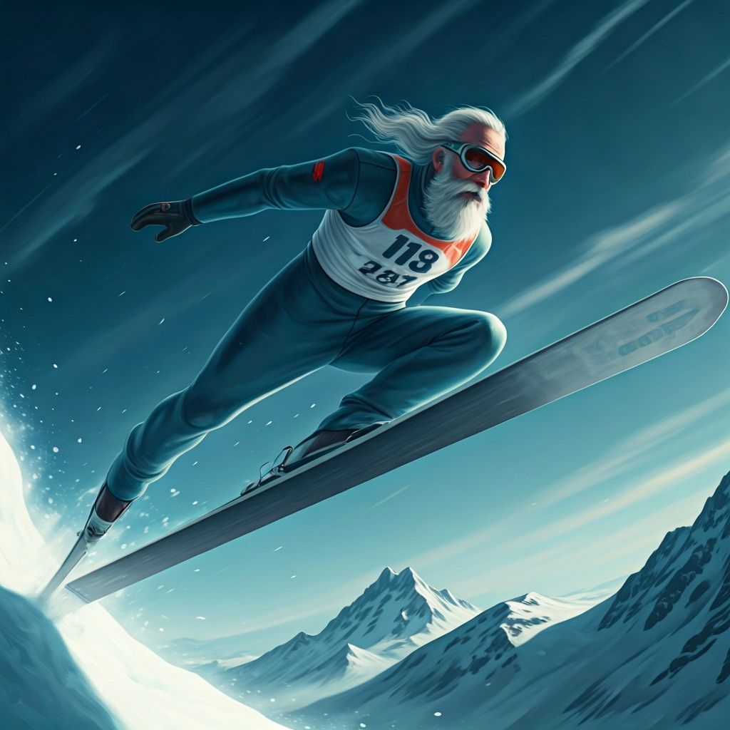 ski jump  by @JMO