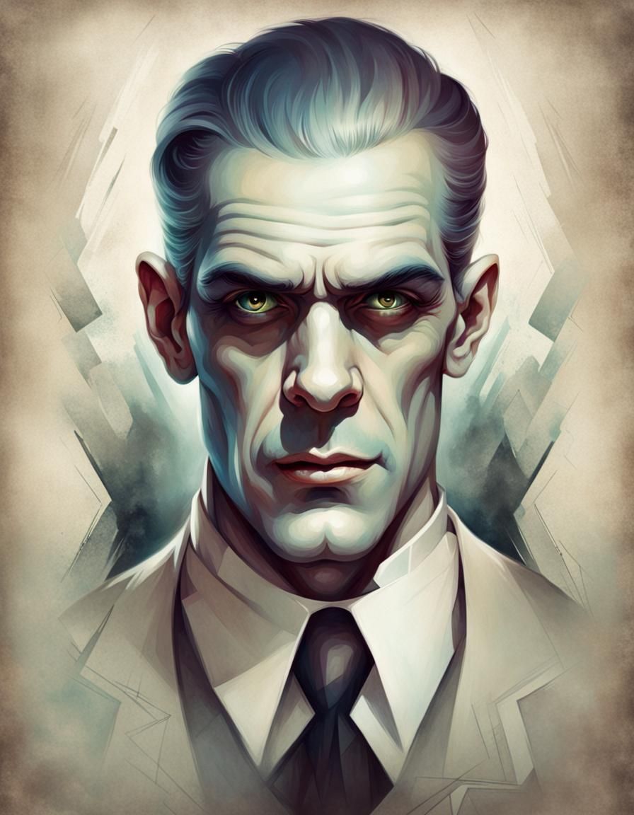 Boris Karloff - AI Generated Artwork - NightCafe Creator