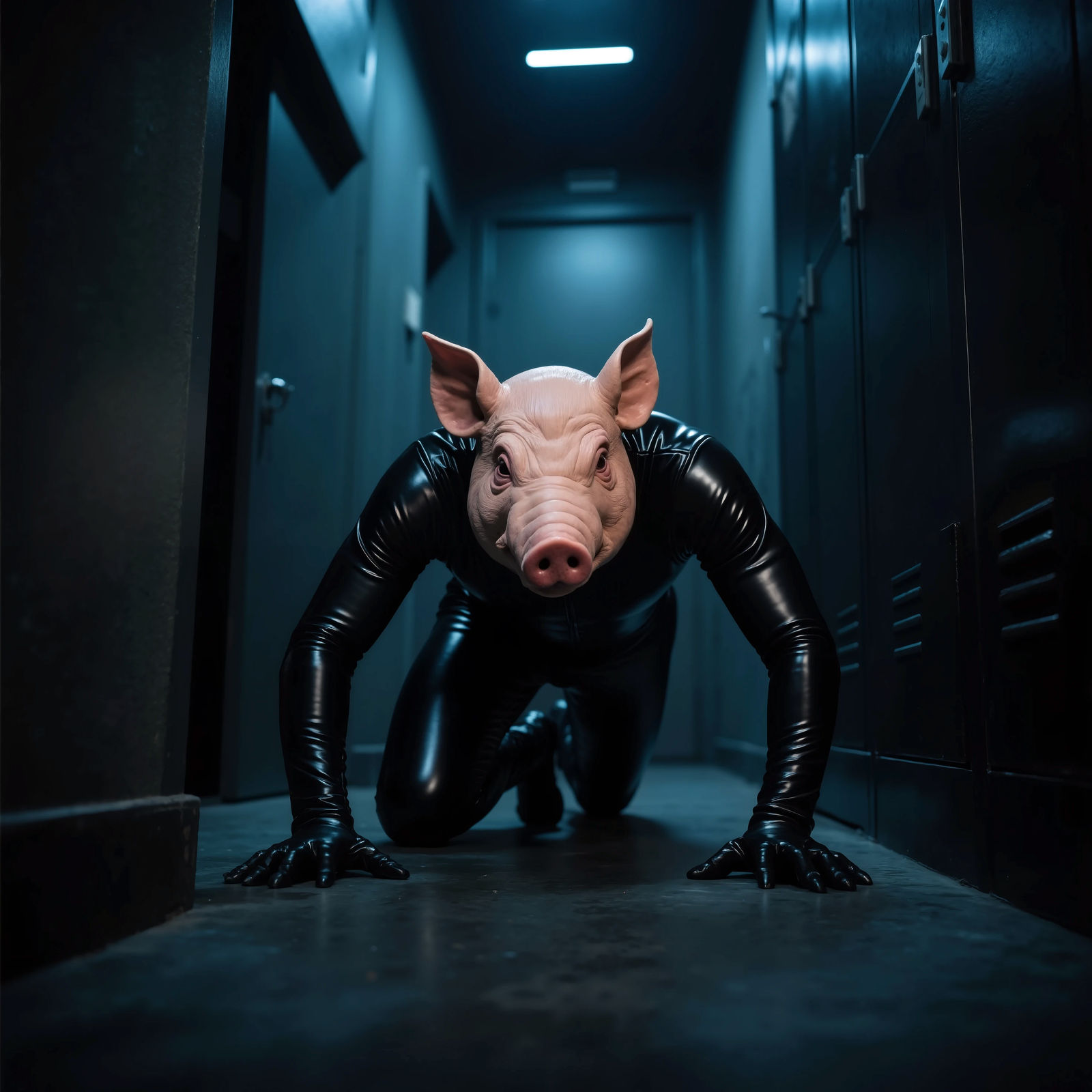 Agent Porky on a Sniffing Mission