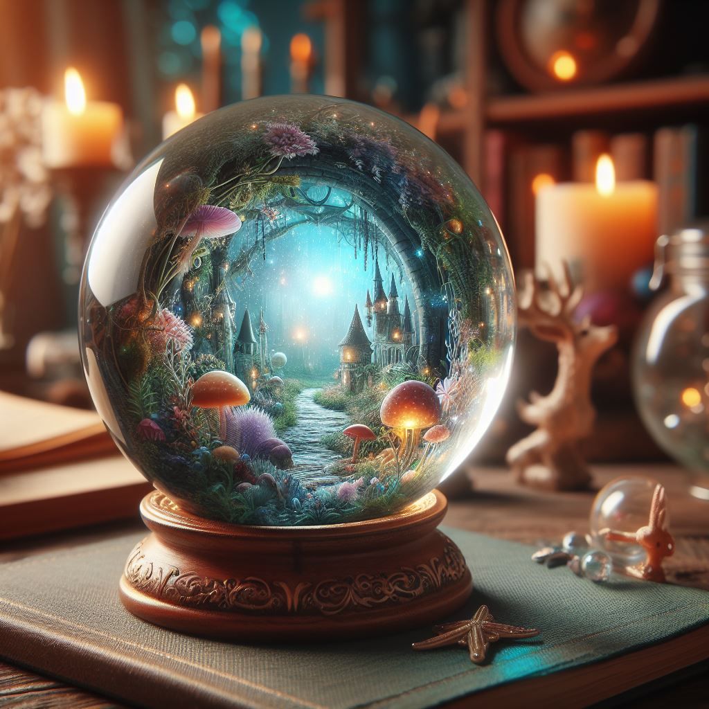 Crystal Ball Portal to Fairyland