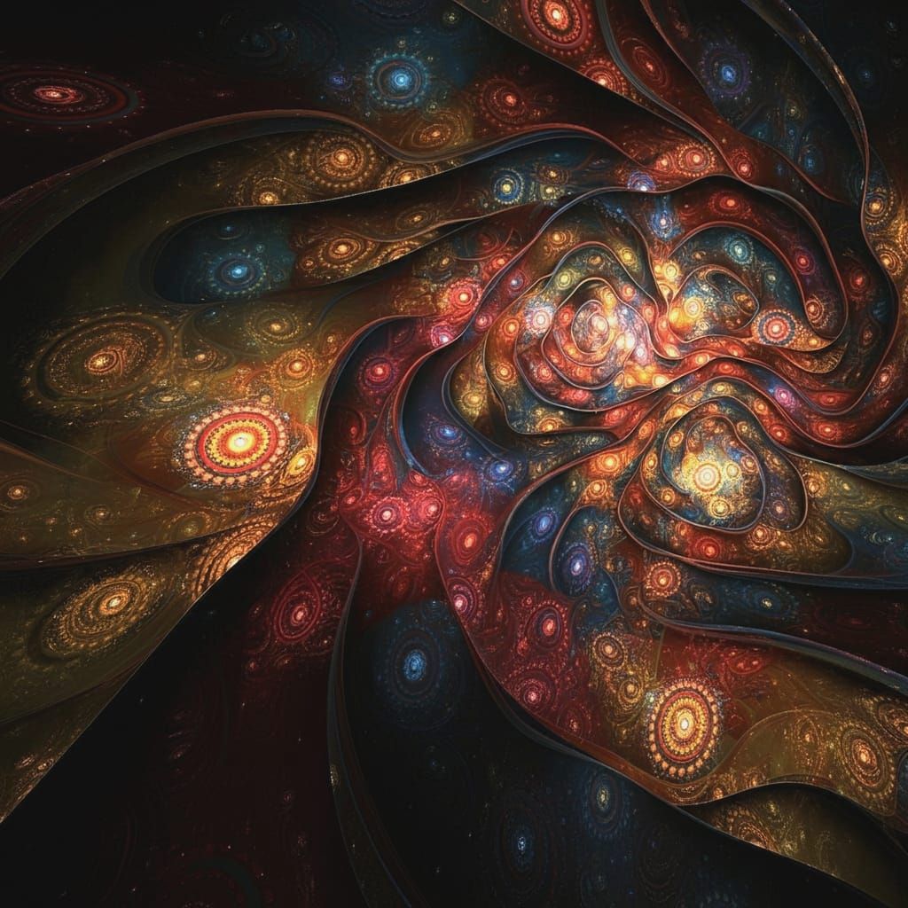 Cosmic Rock Painting