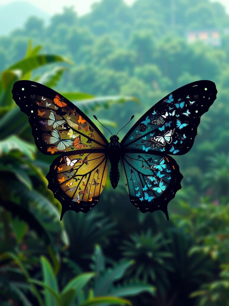 diversity of butterflies  by @Dr T